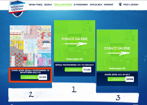 domestos wyniki