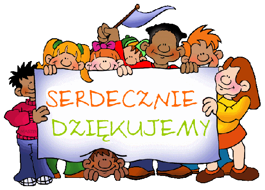 podziękowania