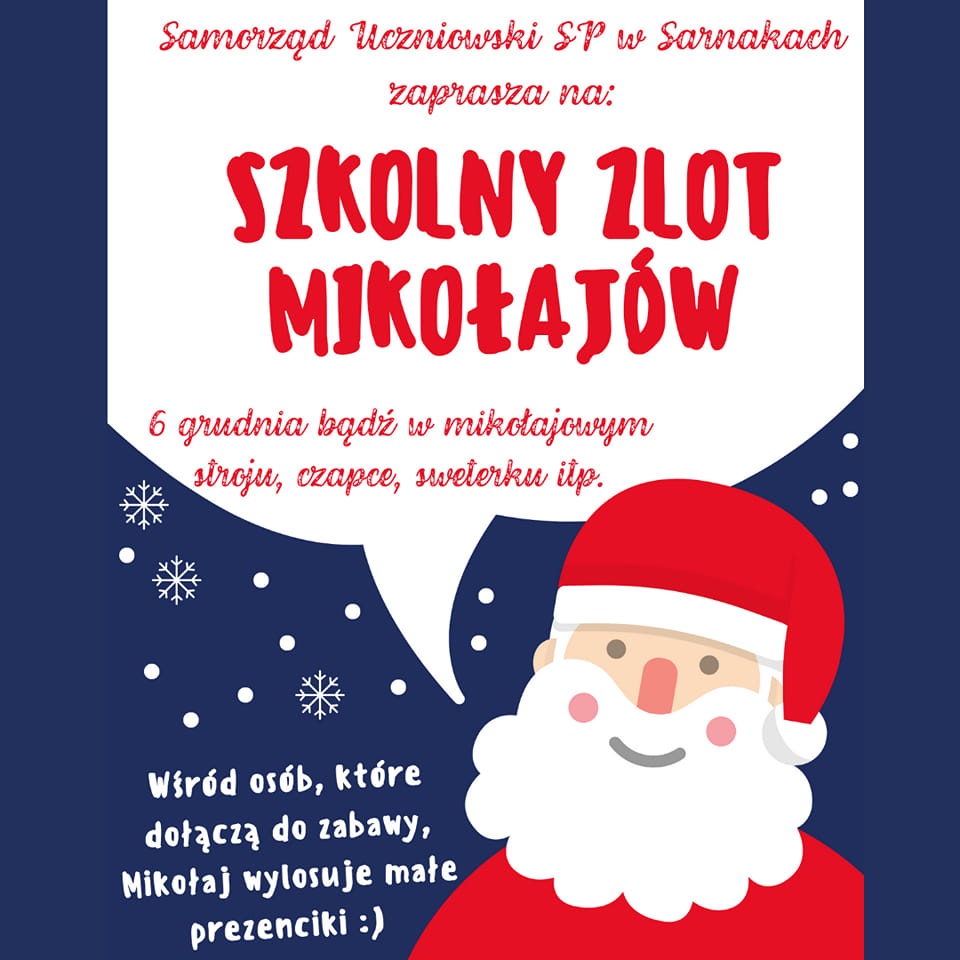 zlot mikołajów plakat